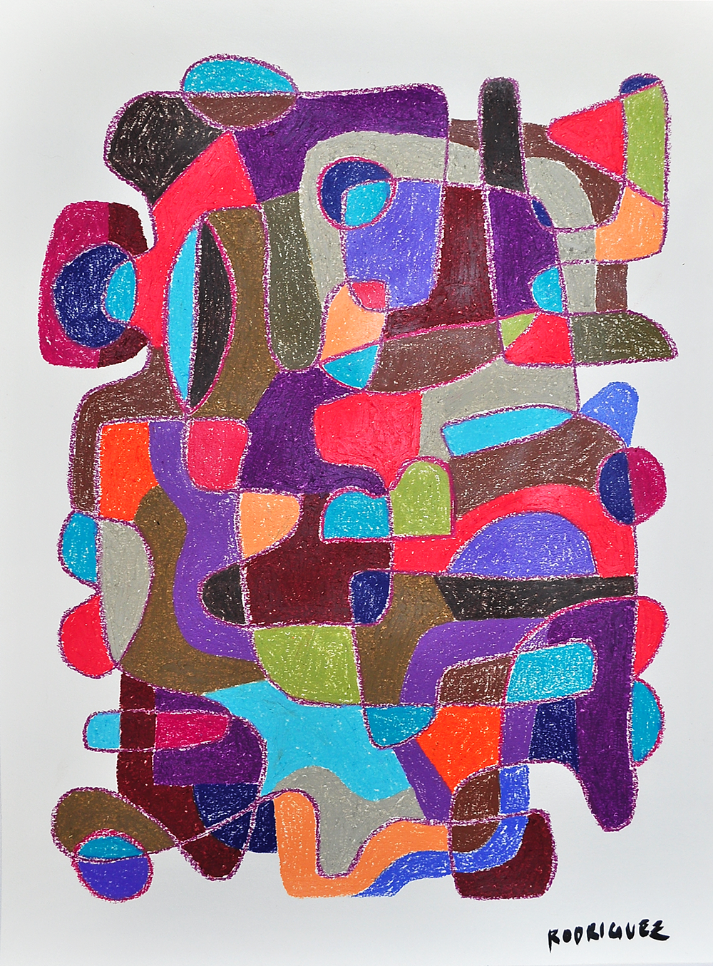 Oil Pastel 7 - 18x24 ON PAPER