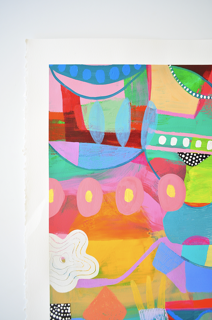 Boat Day - 23x30 ON PAPER