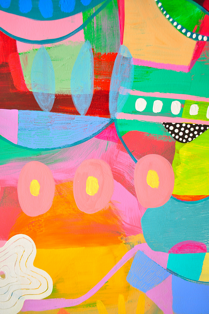 Boat Day - 23x30 ON PAPER