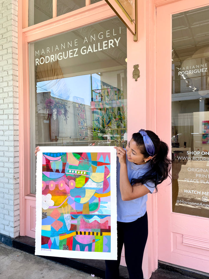 Boat Day - 23x30 ON PAPER