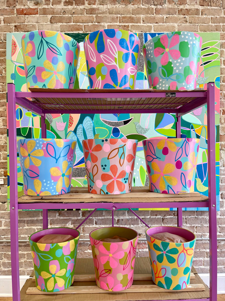 Floral Planter 9 - Large