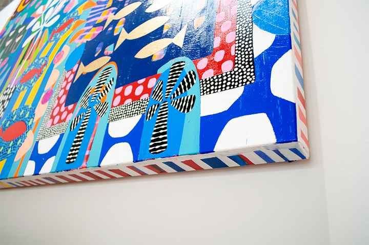 An Infinite Expression of You - 72x60 on Canvas