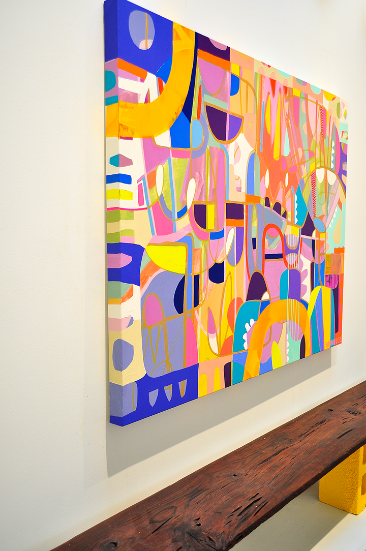 A Time For Play - 60x48 on Canvas