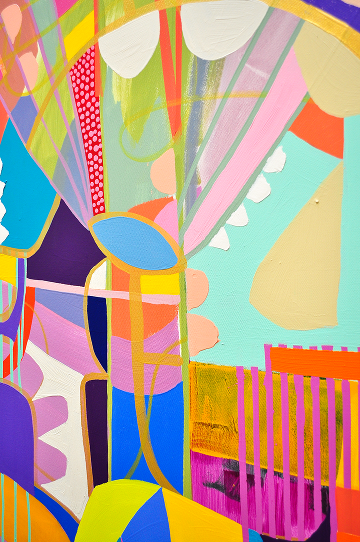 A Time For Play - 60x48 on Canvas