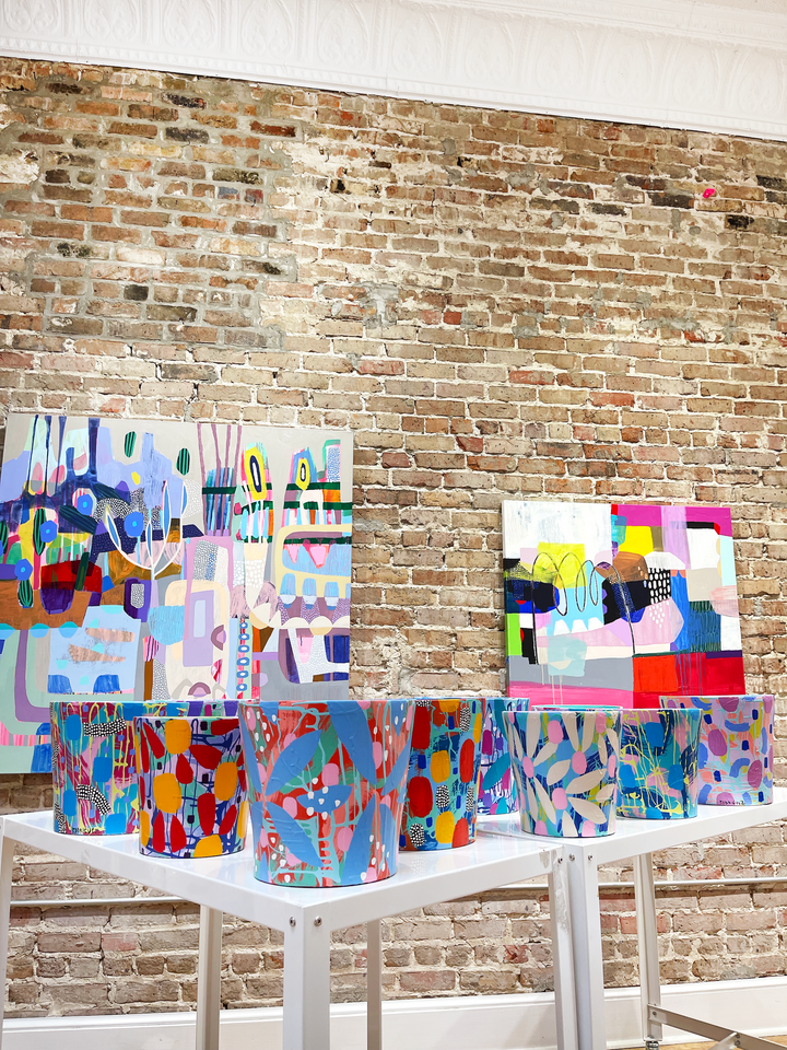 ELVIS - ABSTRACT PLANTER - LARGE