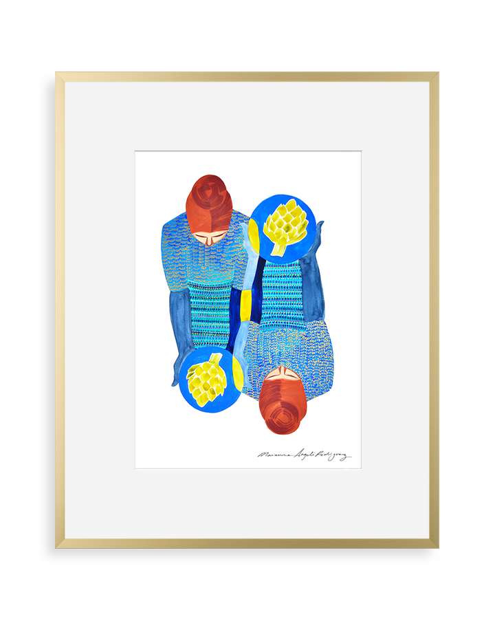 Contemporary art print by Marianne Angeli Rodriguez