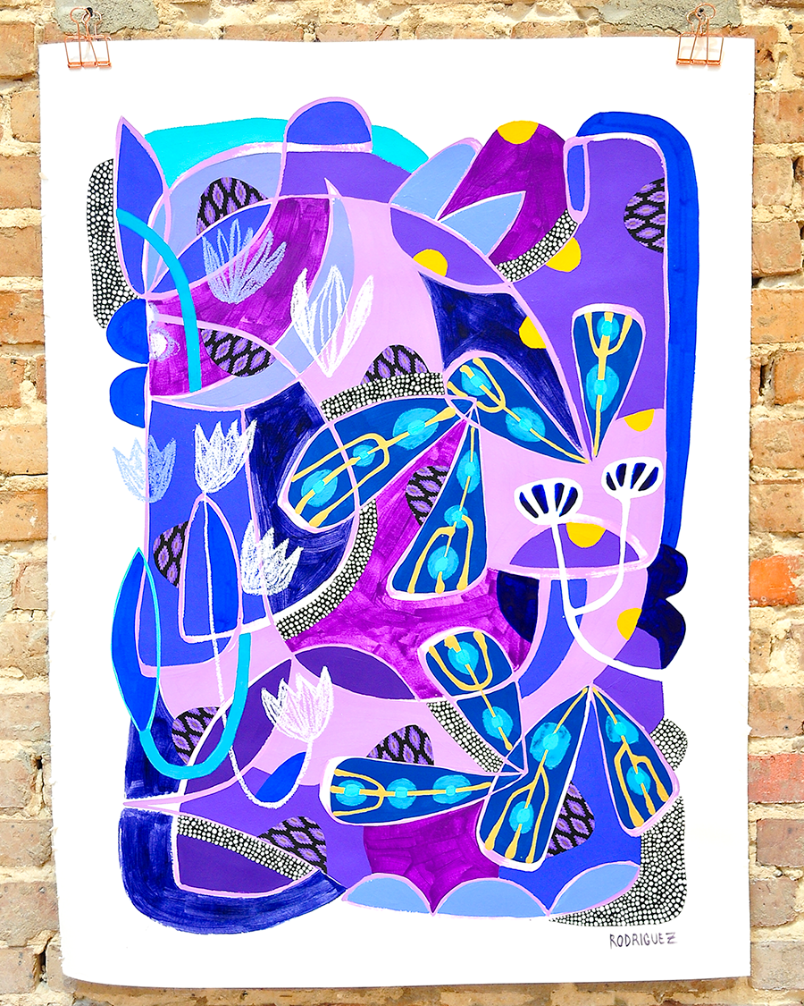 Brainstorm - 32x42 on paper