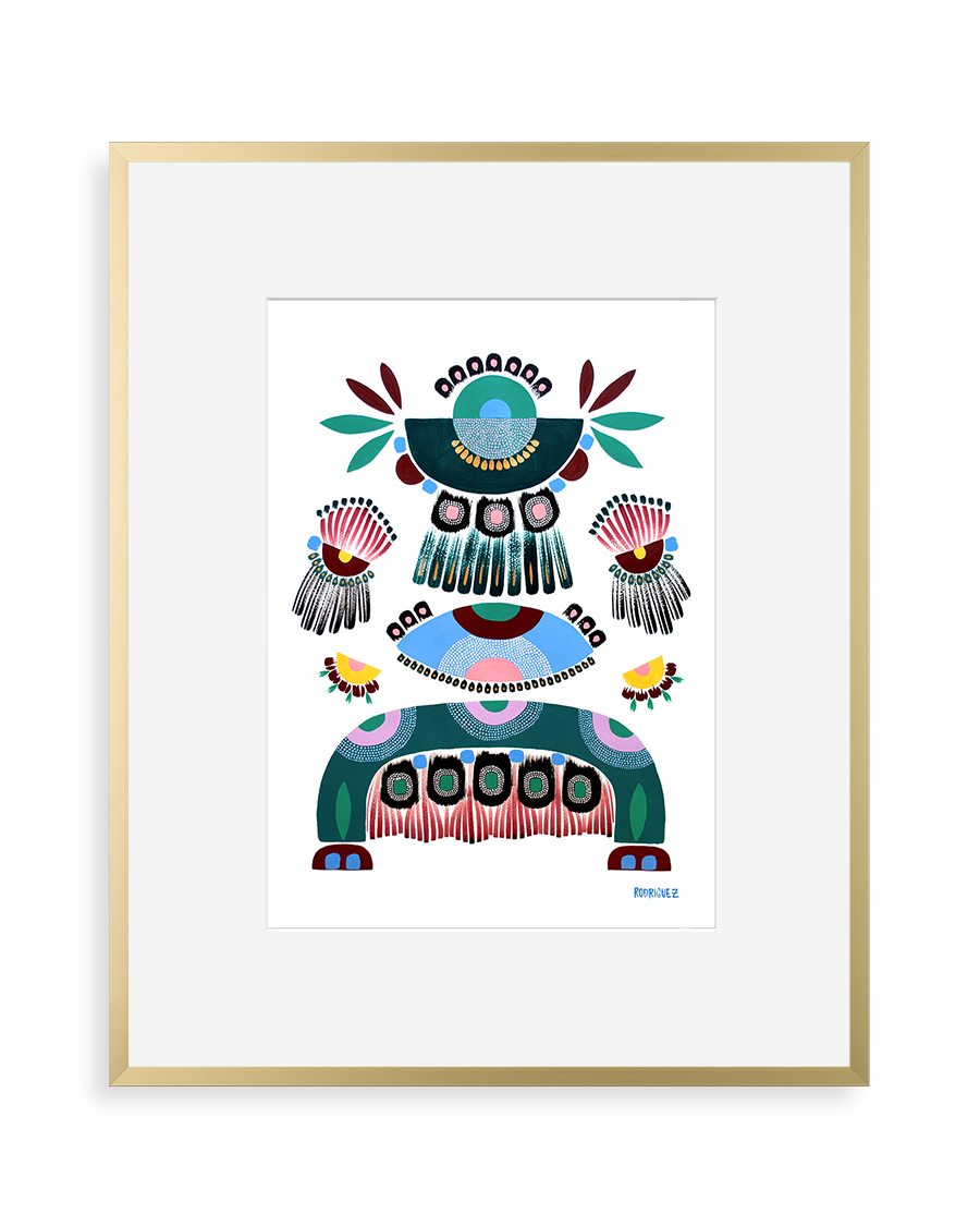 Contemporary art print by Marianne Angeli Rodriguez