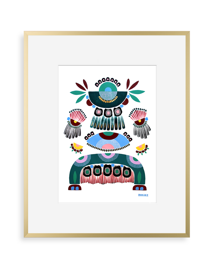 Contemporary art print by Marianne Angeli Rodriguez