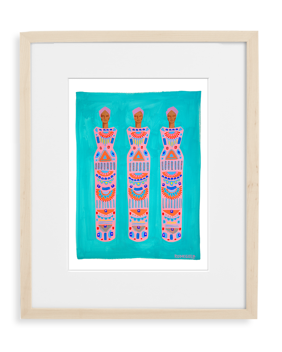 Contemporary art print by Marianne Angeli Rodriguez