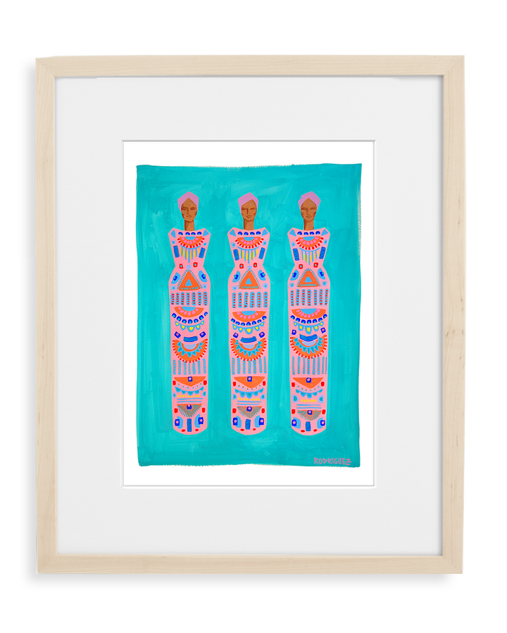 Contemporary art print by Marianne Angeli Rodriguez