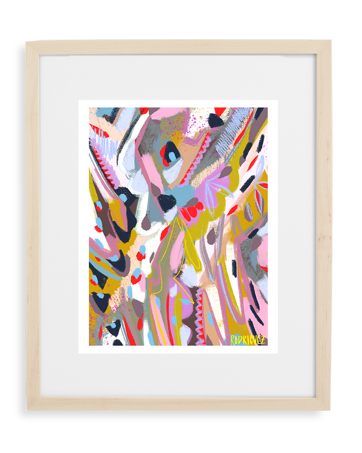 Contemporary art print by Marianne Angeli Rodriguez