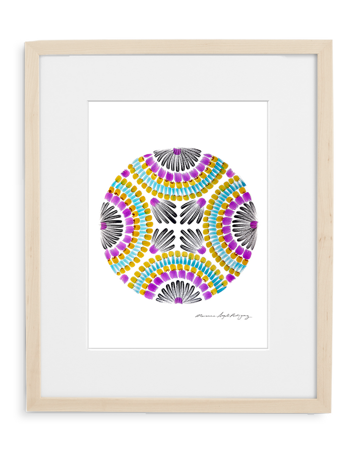 Contemporary art print by Marianne Angeli Rodriguez