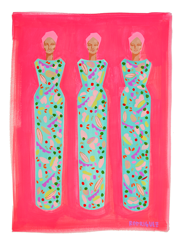 Contemporary art print by Marianne Angeli Rodriguez