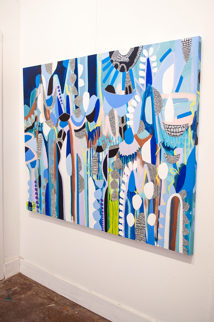 FORTRESS - 60x48 ON CANVAS