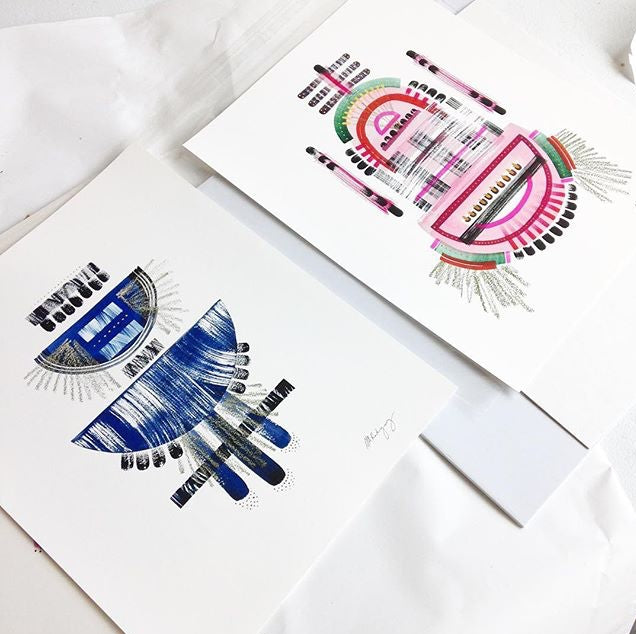 Contemporary art print by Marianne Angeli Rodriguez