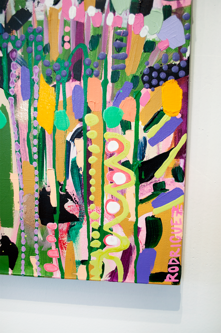 IN THE MEADOW - 24x424 ON CANVAS