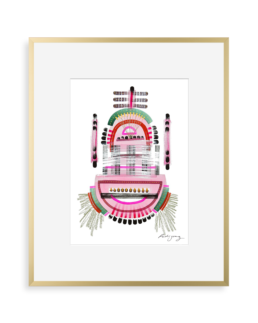 Contemporary art print by Marianne Angeli Rodriguez