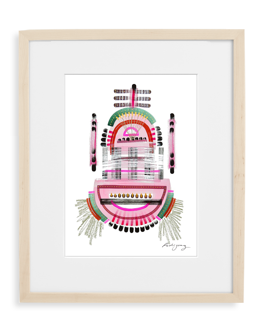 Contemporary art print by Marianne Angeli Rodriguez