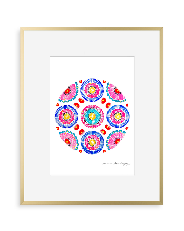 Contemporary art print by Marianne Angeli Rodriguez