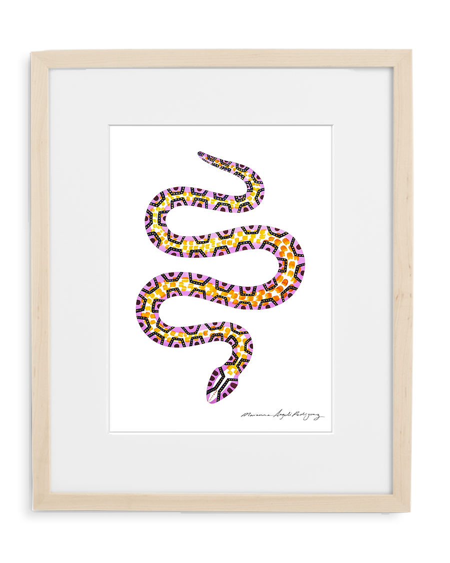 Contemporary art print by Marianne Angeli Rodriguez