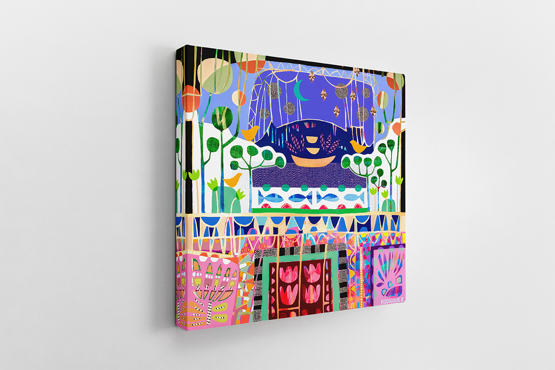 MAY YOUR JOURNEY BE BLESSED - Canvas Print