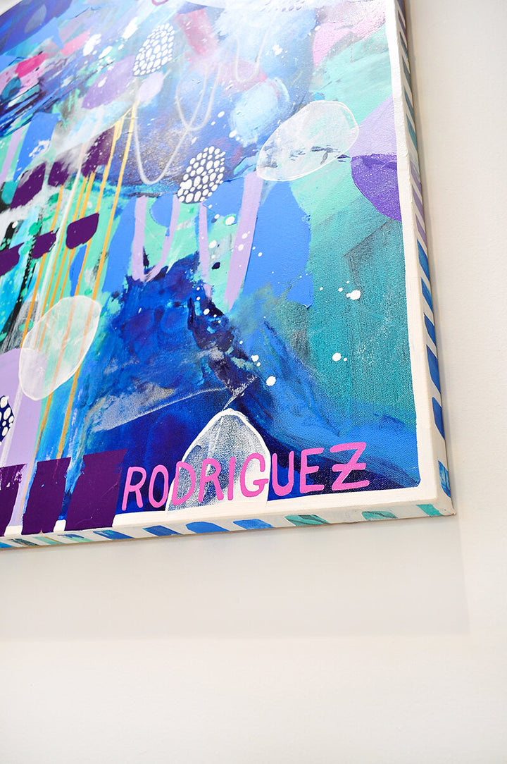 LOST IN YOUR COSMIC RADIANCE - 60x48 on Canvas