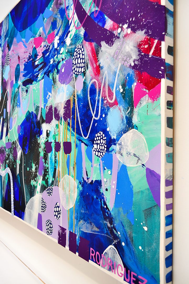 LOST IN YOUR COSMIC RADIANCE - 60x48 on Canvas