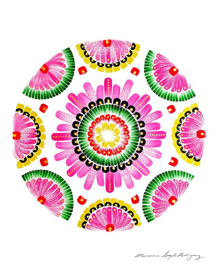 Contemporary art print by Marianne Angeli Rodriguez