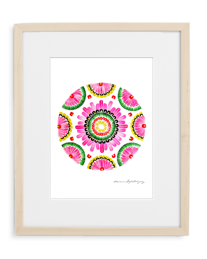 Contemporary art print by Marianne Angeli Rodriguez