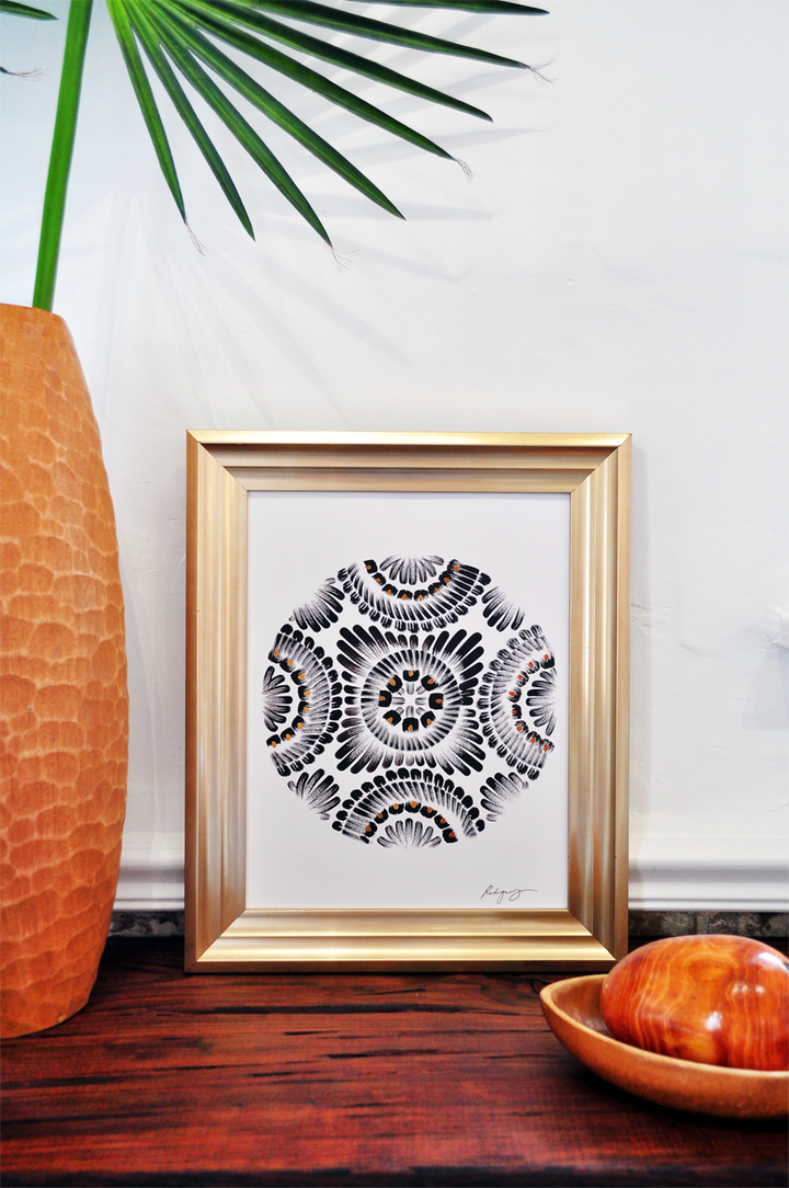 Contemporary art print by Marianne Angeli Rodriguez