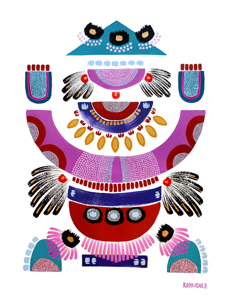 Contemporary art print by Marianne Angeli Rodriguez