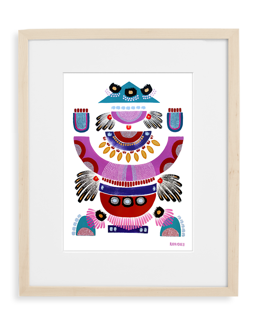 Contemporary art print by Marianne Angeli Rodriguez