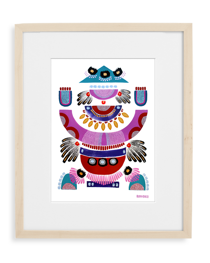 Contemporary art print by Marianne Angeli Rodriguez