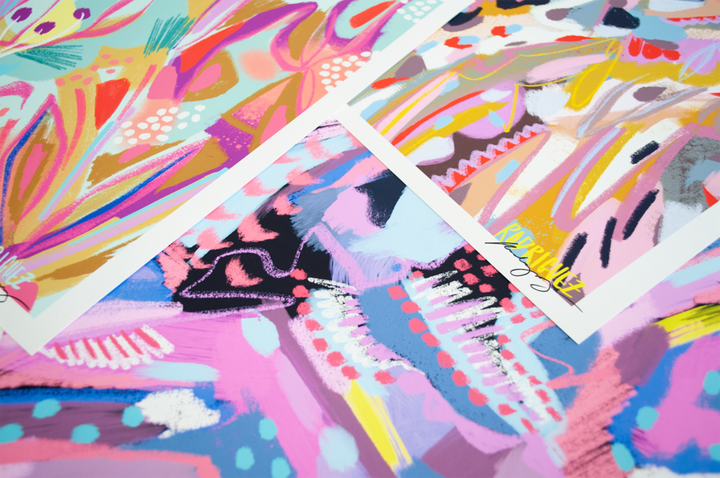 Contemporary art print by Marianne Angeli Rodriguez