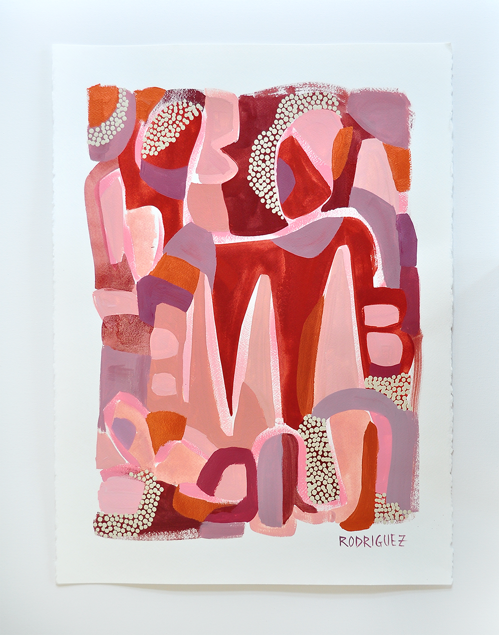 NUDE BEACH 22X30 ON PAPER