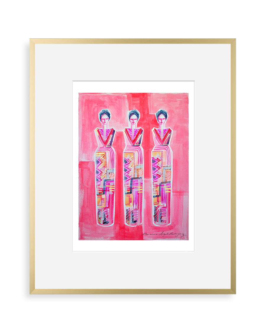 Contemporary art print by Marianne Angeli Rodriguez
