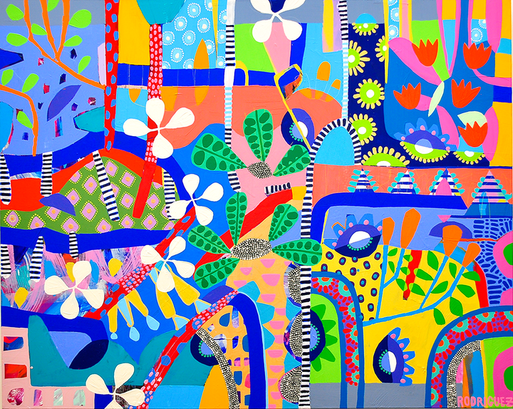 Path of Persistence - 60x48 on Canvas