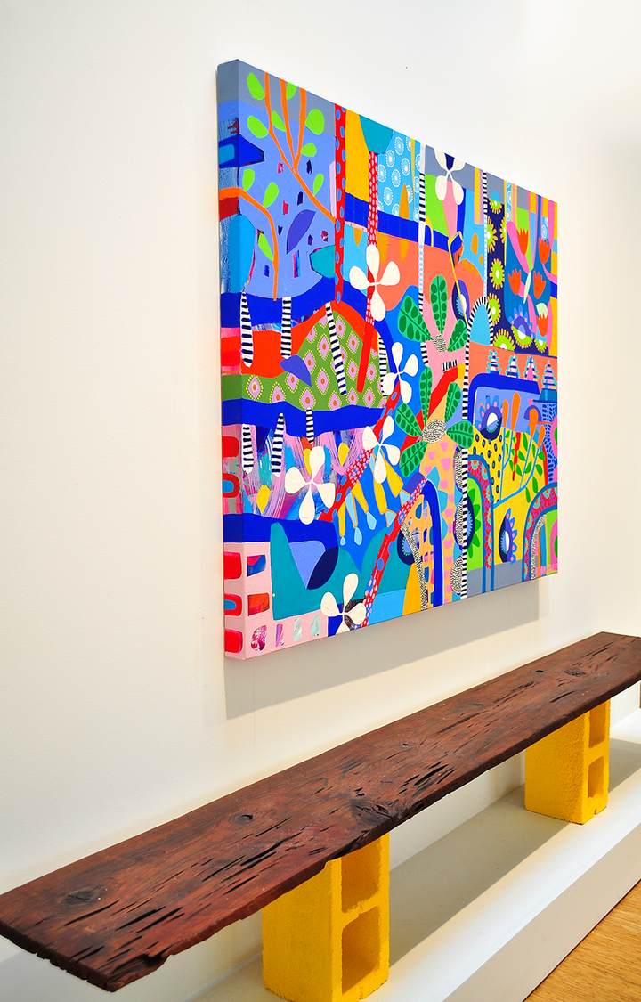 Path of Persistence - 60x48 on Canvas