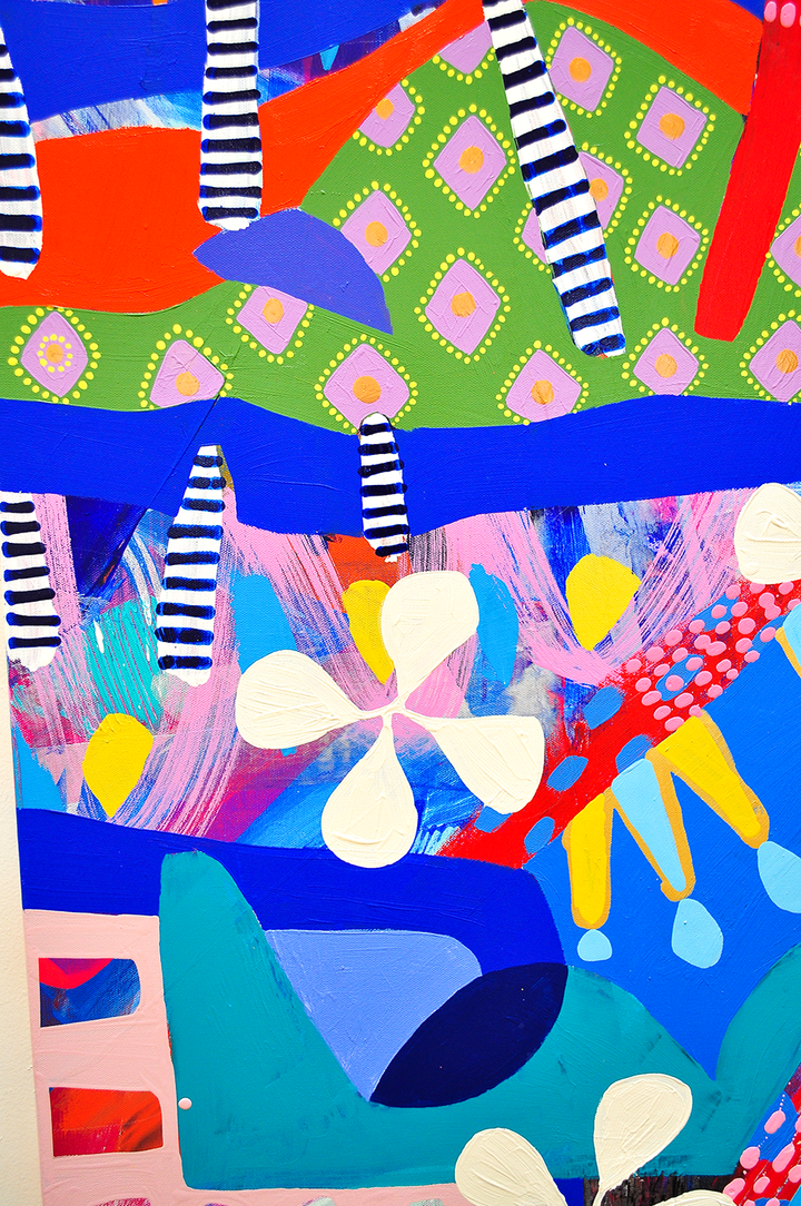 Path of Persistence - 60x48 on Canvas