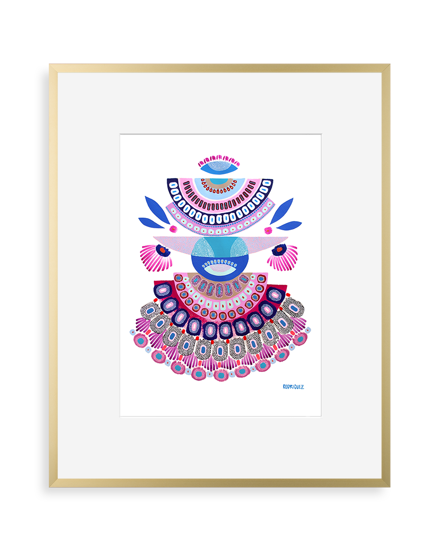 Contemporary art print by Marianne Angeli Rodriguez