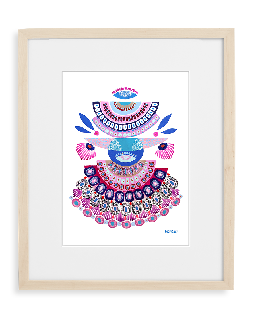 Contemporary art print by Marianne Angeli Rodriguez
