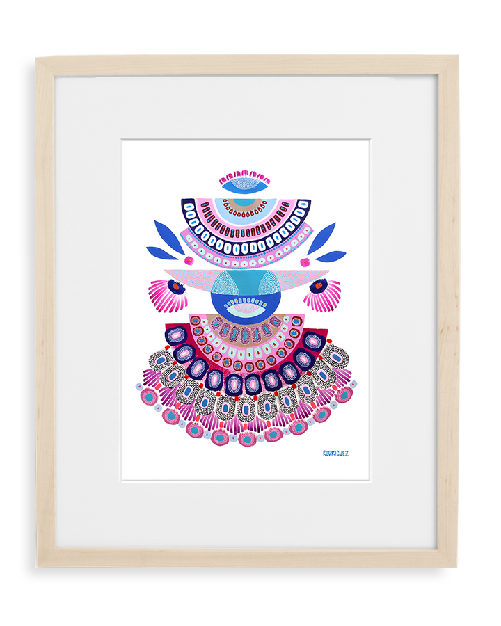 Contemporary art print by Marianne Angeli Rodriguez
