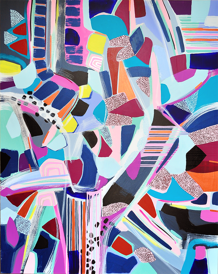 SPACES BETWEEN DREAMS - 60x48 ON CANVAS