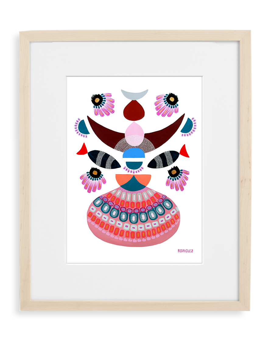 Contemporary art print by Marianne Angeli Rodriguez