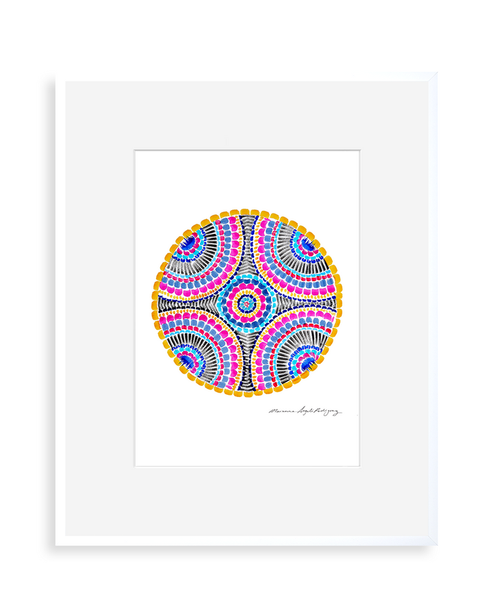 Contemporary art print by Marianne Angeli Rodriguez