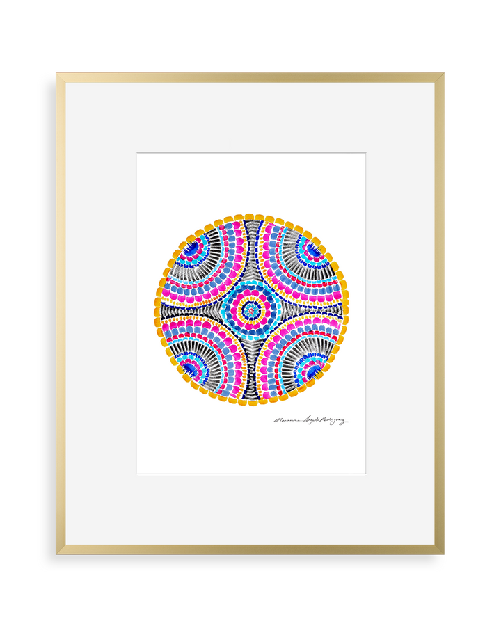 Contemporary art print by Marianne Angeli Rodriguez