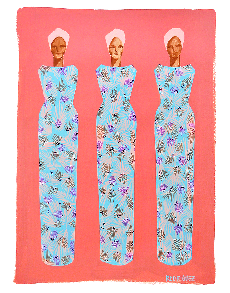 Contemporary art print by Marianne Angeli Rodriguez