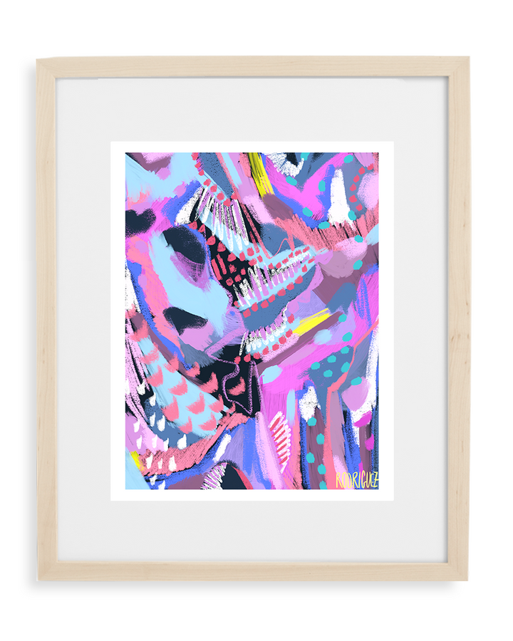 Contemporary art print by Marianne Angeli Rodriguez