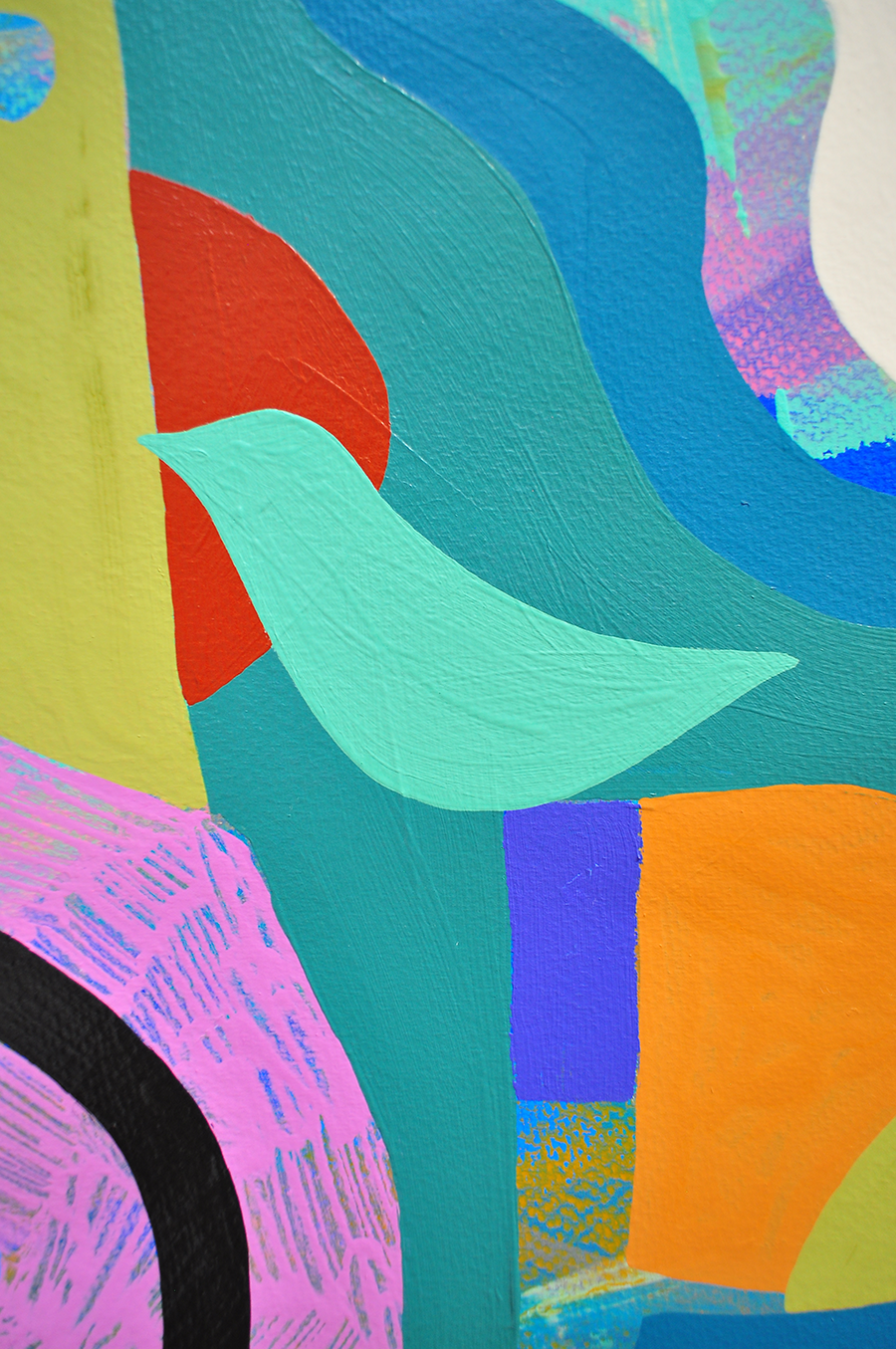 BLISS BEFORE DAWN - 32x40 ON PAPER